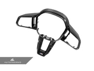 AutoTecknic Carbon Fiber Steering Wheel Trim - G45 X3 M-Sport