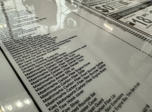 Load image into Gallery viewer, Custom BMW Window Label Monroney (with mods)
