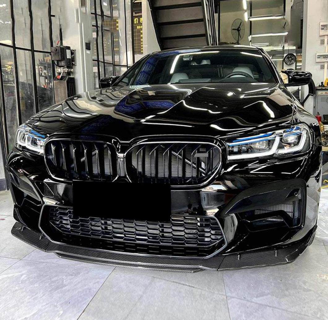 F90 BMW M5 LCI MT Style Carbon Fiber Front Lip