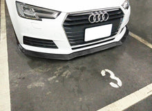 Load image into Gallery viewer, B9 Audi A4 V2 Carbon Fiber Front Lip
