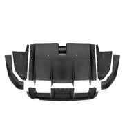 G8x BMW M3/M4 8 Piece Carbon Fiber Diffuser