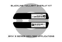 Load image into Gallery viewer, BMW 3 Series M3 Competition 2021+ (G20/G80 Pre LCI) BLACKLINE Taillight Overlay Kit
