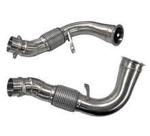 Load image into Gallery viewer, MAD BMW 2024+ X5M X6M F95 LCI F96 LCI Competition S68 Primary Downpipes Catless

