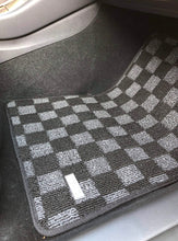 Load image into Gallery viewer, P2M Tesla Model 3 Complete 5PCS Checkered Floor Mats: Dark Grey
