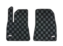 Load image into Gallery viewer, P2M Tesla Model 3 Complete 5PCS Checkered Floor Mats: Dark Grey
