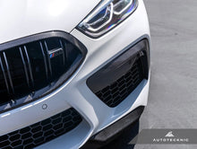 Load image into Gallery viewer, F9x M8 Performance Dry Carbon Lower Splitter Set (Autotecknic)
