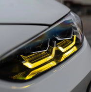 BMW G22 4 Series / G8x M3/M4 Yellow DRL Headlight Kit