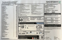 Load image into Gallery viewer, Custom BMW Window Label Monroney (with mods)
