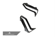 AutoTecknic Dry Carbon Front Bumper Grille Trim Set (G20 M340i M-Sport Pre-LCI)