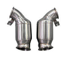 Load image into Gallery viewer, MAD BMW F9x M5 M8 Catted Downpipes W/ No CEL Guarantee
