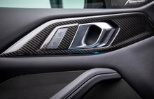 Load image into Gallery viewer, G8x M3/M4 AutoTecknic Dry Carbon Interior Door Handle Trim Set
