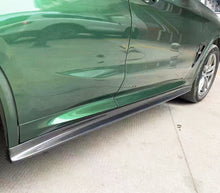 Load image into Gallery viewer, F97 X3 M / F98 X4 M V1 Carbon Fiber Side Skirt Extensions (LCI)
