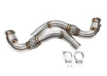 Load image into Gallery viewer, ARM BMW N63/N63TU 3” Catted Downpipes
