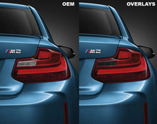 Load image into Gallery viewer, BMW 2 Series 2014-2017 (F22/F87 Pre LCI) BLACKLINE Taillight Overlay Kit

