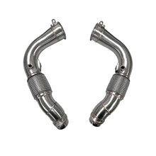 Load image into Gallery viewer, MAD BMW 2024+ X5M X6M F95 LCI F96 LCI Competition S68 Primary Downpipes Catless
