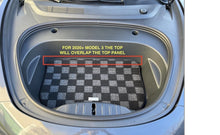 Load image into Gallery viewer, P2M Tesla Model 3 Complete 5PCS Checkered Floor Mats: Dark Grey
