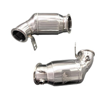 Load image into Gallery viewer, MAD BMW F9x M5 M8 Catted Downpipes W/ No CEL Guarantee
