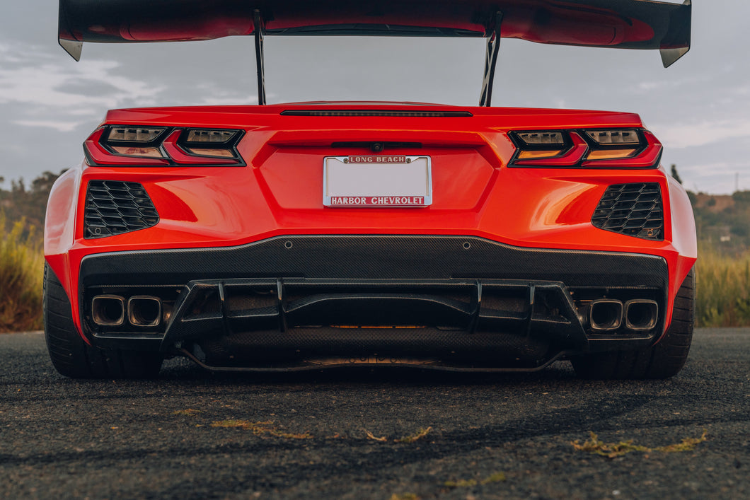 Street Hunter C8 Rear Diffuser