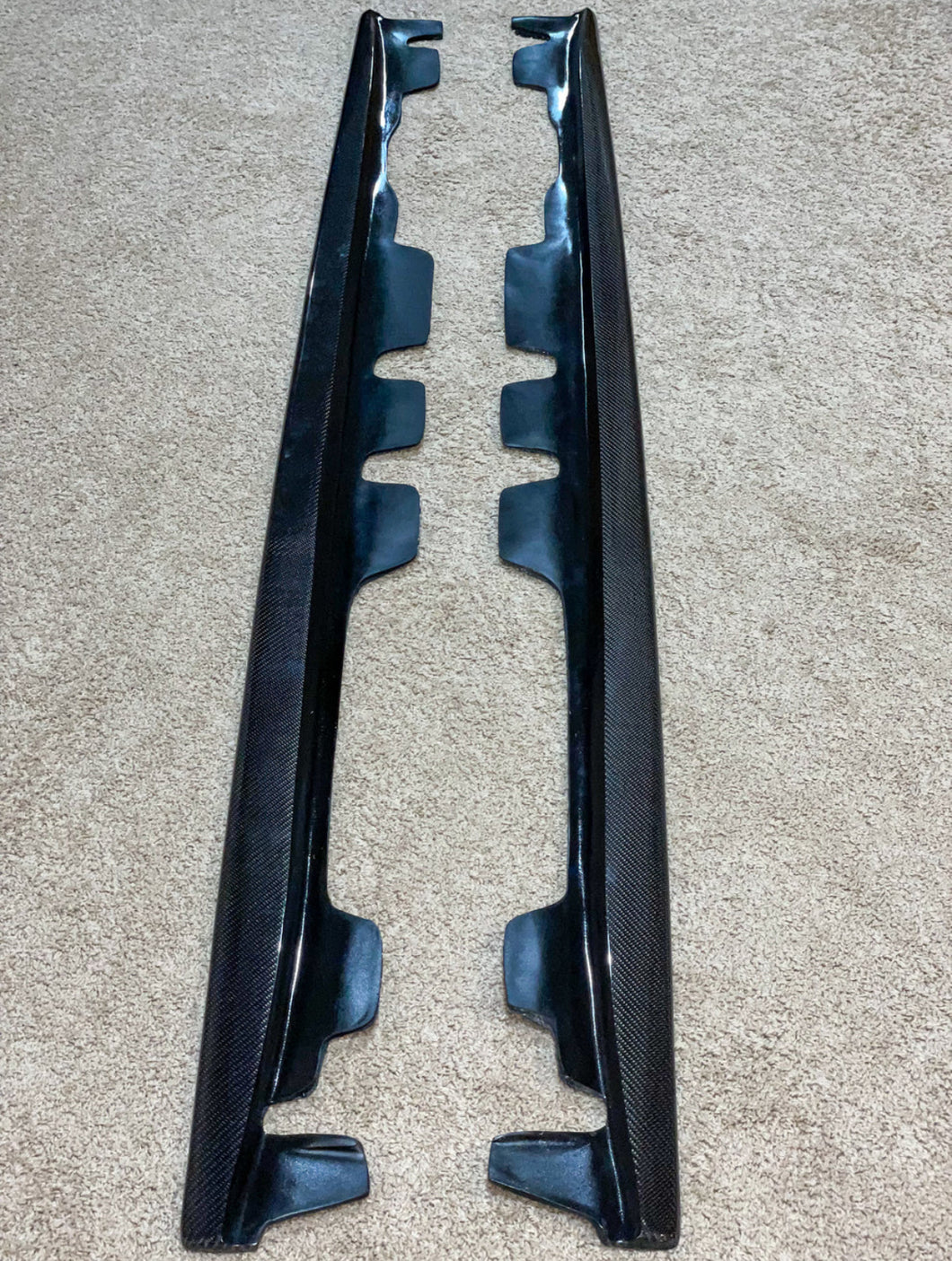 E92/E93 M3 ES Style Carbon Fiber Side Skirt Extensions