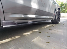 Load image into Gallery viewer, F97 X3 M / F98 X4 M V2 Carbon Fiber Side Skirt Extensions
