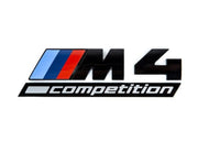 G82 M4 Competition Gloss Black Emblem Badge