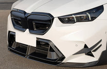 Load image into Gallery viewer, Autotecknic SQ-Aero Dry Carbon Fiber Front Bumper Center Trim - G90 / G99 M5
