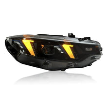 Load image into Gallery viewer, F8X M3/M4 &amp; F32 Coupe Snake Eyes Style LED Headlights With Yellow/White DRL’s
