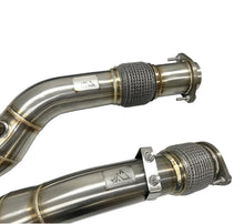 Load image into Gallery viewer, MAD BMW S58 3.5'' FATBOY X3M &amp; X4M F97 F98 Downpipes
