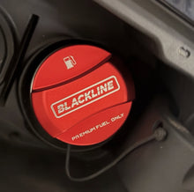 Load image into Gallery viewer, Goldenwrench BLACKLINE Performance Edition BMW Fuel Cap Cover
