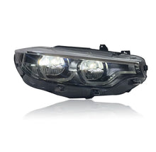 Load image into Gallery viewer, F8x BMW M3/M4 &amp; F32 4 Series Coupe LCI2 Ikon Style Headlights W/ Switchable Yellow/White DRL&#39;s
