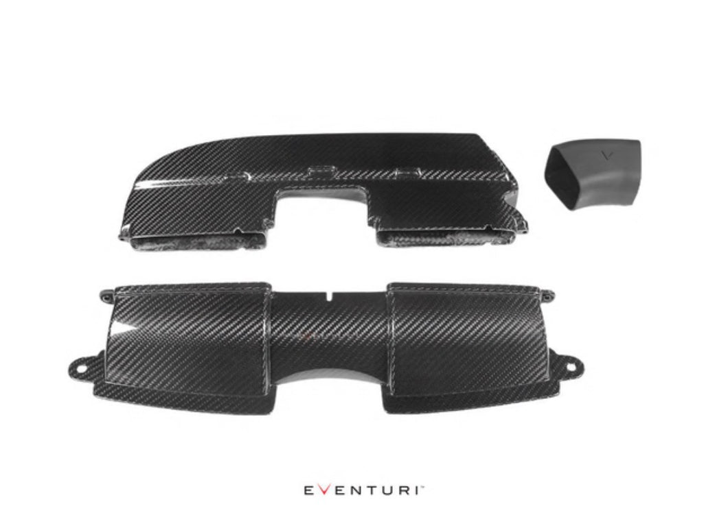 Eventuri BMW E9X M3 Carbon Duct Set - Gloss