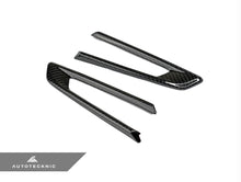 Load image into Gallery viewer, F9x M8 AutoTecknic Dry Carbon Fiber Fender Trim
