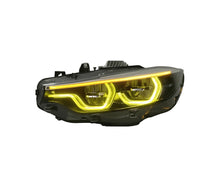 Load image into Gallery viewer, BMW F8x M3/ M4 &amp; F32 Ikon Style Tricolor Yellow/White/Amber Headlights 1 to 1 (2014 - 2020)

