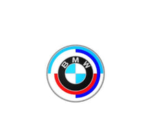 Load image into Gallery viewer, BMW OEM 50 Years M Heritage Badge (74mm for G8x M2/M3/M4)
