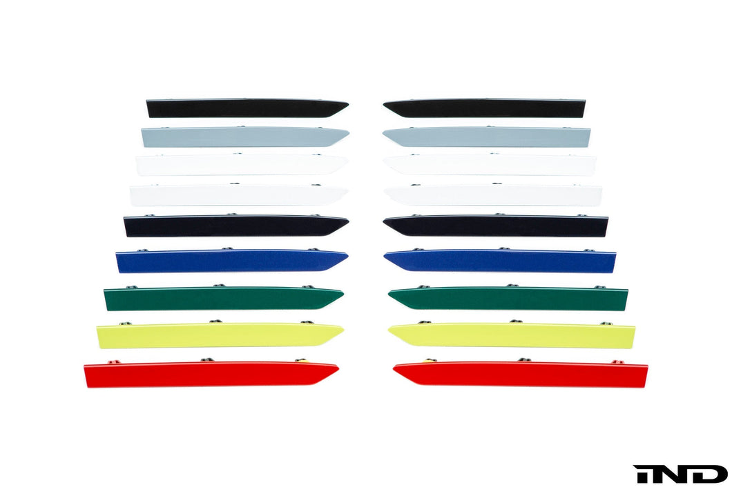 IND G8X M3 / M4 Painted Rear Reflector Set