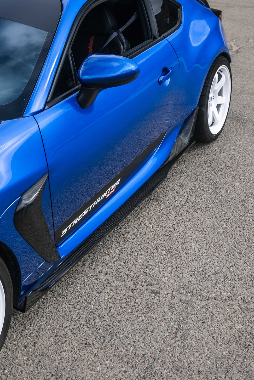 Street Hunter BRZ/GR86 Carbon Fiber Side Skirt Extension