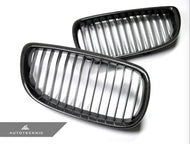 BMW E9x Carbon Fiber Fiber Grill Set (Autotecknic)
