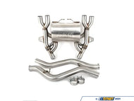 Turner Motorsport E9x M3 Stainless Steel Axle Back Exhaust (Mirror Tips)
