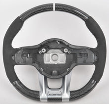 Load image into Gallery viewer, Facelift Steering Wheel Custom AMG Logo Trim
