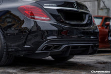 Load image into Gallery viewer, 2015-2021 Mercedes Benz W205 C63/S AMG Sedan PS Style Rear Diffuser
