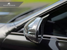 Load image into Gallery viewer, AUTOTECKNIC REPLACEMENT VERSION II DRY CARBON MIRROR COVERS - MERCEDES-BENZ W205 C-CLASS
