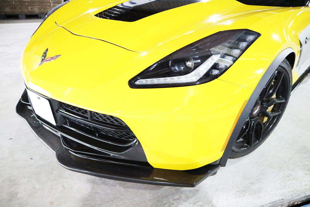 C7 Corvette R1 Carbon Fiber Front Lip