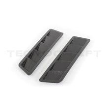 Load image into Gallery viewer, TECNOCRAFT DRY CARBON FIBER UNIVERSAL HOOD VENTS - NARROW
