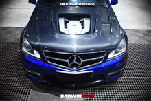 Load image into Gallery viewer, 2012-2014 Mercedes Benz W204 C63 AMG IMP Style Carbon Fiber Hood (Darwin Pro)
