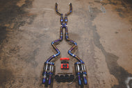 BMW M3 E9X FULL TITANIUM VALVED SYSTEM