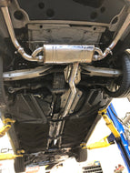 Mercedes Benz CLA 45 catback Valved exhaust