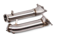 Load image into Gallery viewer, VRSF Nissan GTR 3.5″ Race Cast Bellmouth Downpipes
