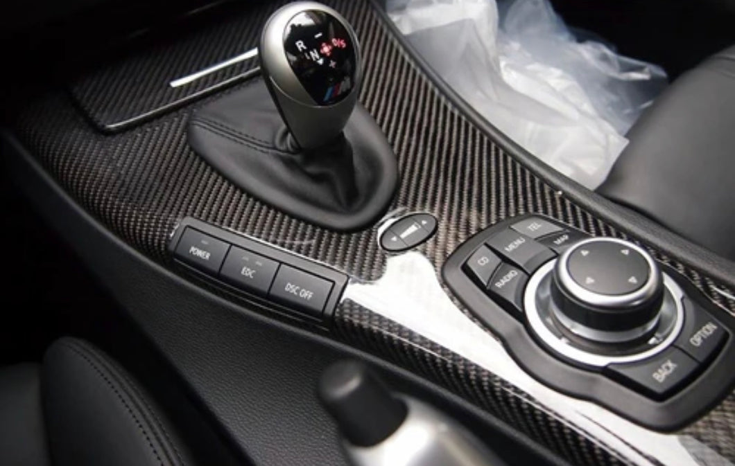 Autotecknic BMW E9x M3 Carbon Fiber Center Console Trim