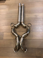 AMG GT series free flow exhaust