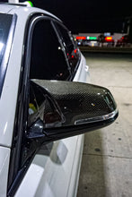 Load image into Gallery viewer, BMW Carbon fiber M style mirror caps - F Series
